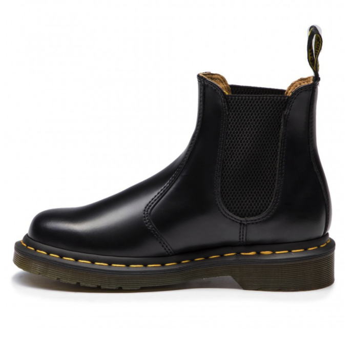 Dr.Martens 2976切尔西靴马丁烟筒靴骑士靴男女同款 42 黑色 766.13元（需用券）