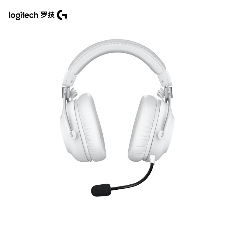 罗技（G）PROX 2代 lightspeed 三模游戏耳机 7.1环绕声 头戴式白色 1471.36元
