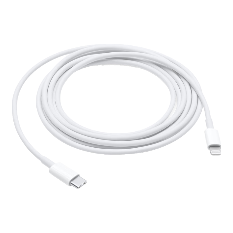 PLUS会员：Apple/苹果 Apple USB-C 转闪电连接线 (2 米) 充电线 数据线 适? USB-C ?插