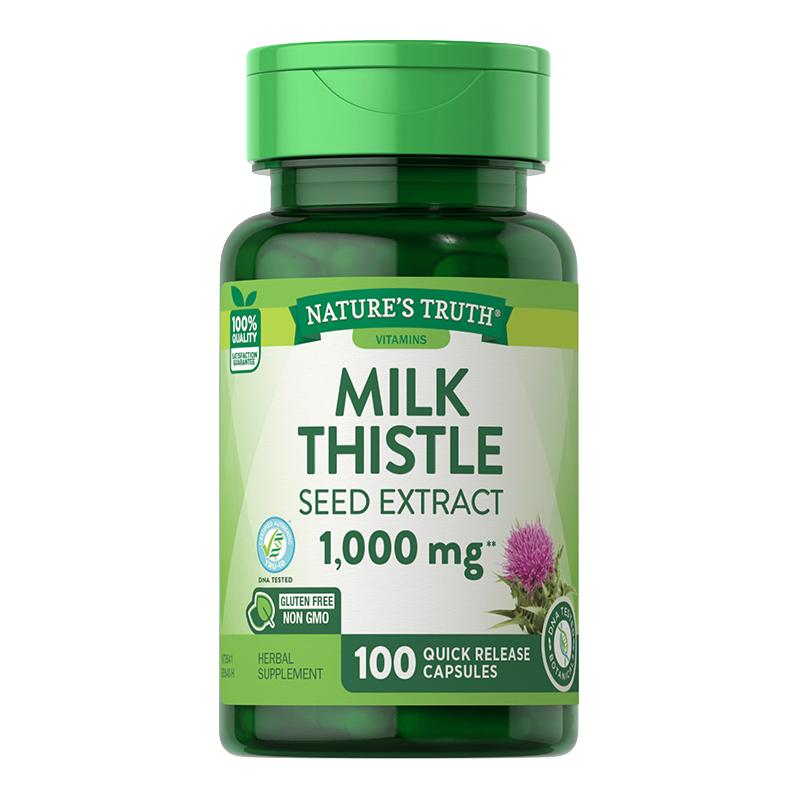 今日必买：nature's truth 奶蓟草片 100粒 39.5元