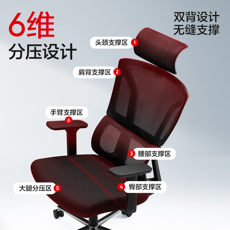YANXUAN 网易严选 小蛮腰S3-人体工学椅 金属五星脚 268.87元包邮（双重优惠）