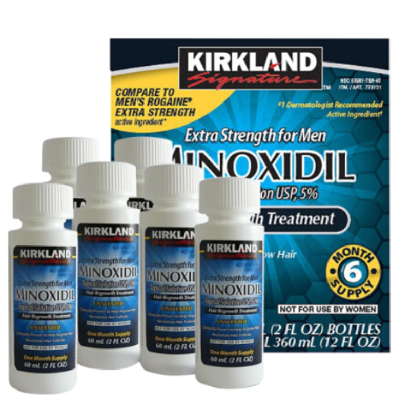 科克兰 柯克兰Kirkland可兰生头发增头发液米诺地尔酊生发液5%Minoxidil男士脂