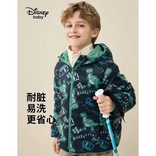 Disney 迪士尼 儿童连帽羽绒服 119.9元包邮（需用券）