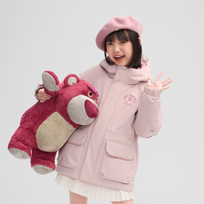 移动端：波司登 疯狂动物城 波司登羽绒服童25新款迪士尼联名连帽男女童连