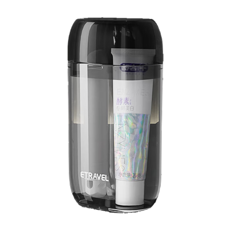 移动端、京东百亿补贴：易旅 Etravel 旅行迷你洗漱杯 单人款牙具盒套装 漱