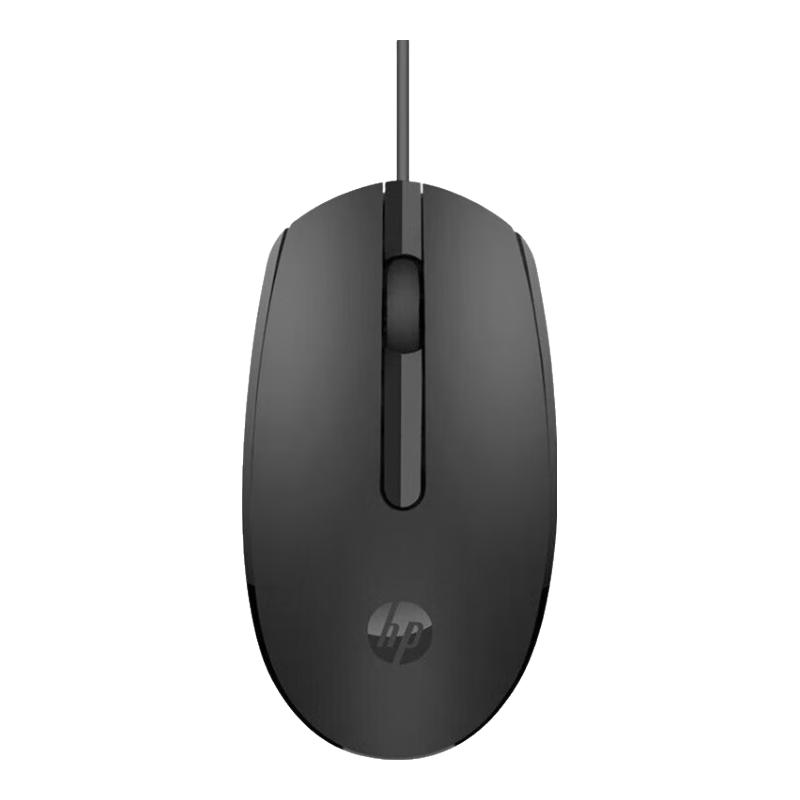 惠普 M10 有线鼠标 1000DPI 黑色 19.5元
