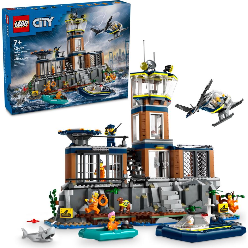 LEGO 乐高 城市系列 60419 监狱岛 557.38元