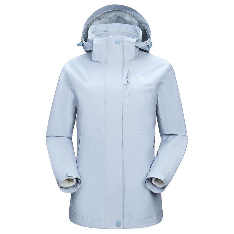 骆驼 女子三合一冲锋衣 AD22263513 326.1元（需用券）