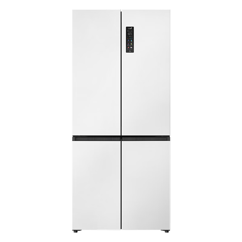 PLUS会员、618预售：TCL 超薄零嵌系列 R520T9-UQ 风冷十字对开门冰箱 520L 韵律白