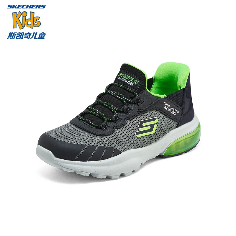 PLUS会员：SKECHERS 斯凯奇 儿童闪穿鞋Slip-ins气垫运动鞋 403839L 207.95元包邮（双