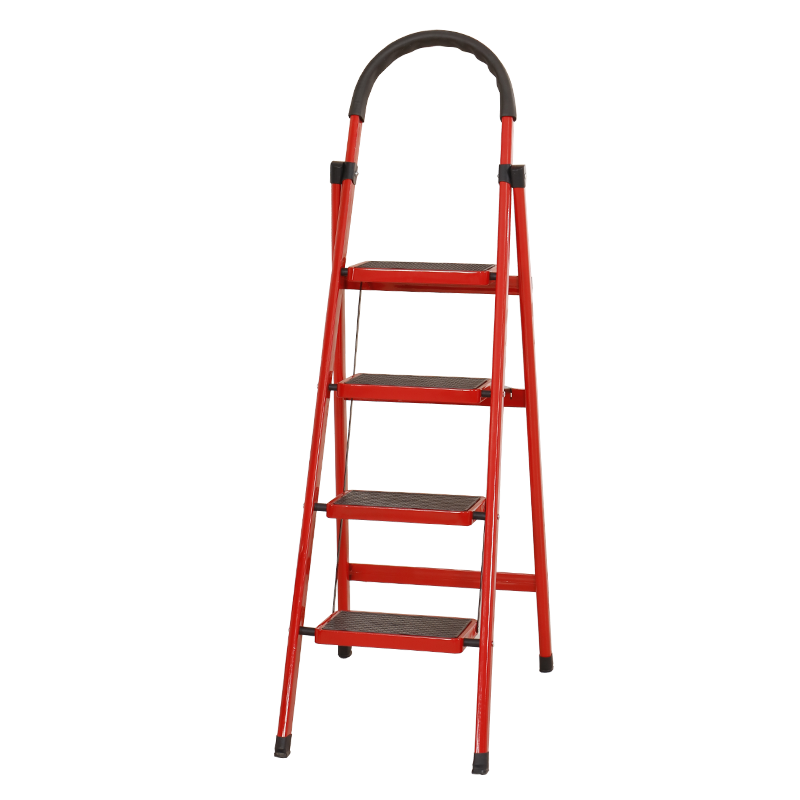 古雷诺斯 N601-01 家用折叠梯子 红色 三步 43元（需用券）