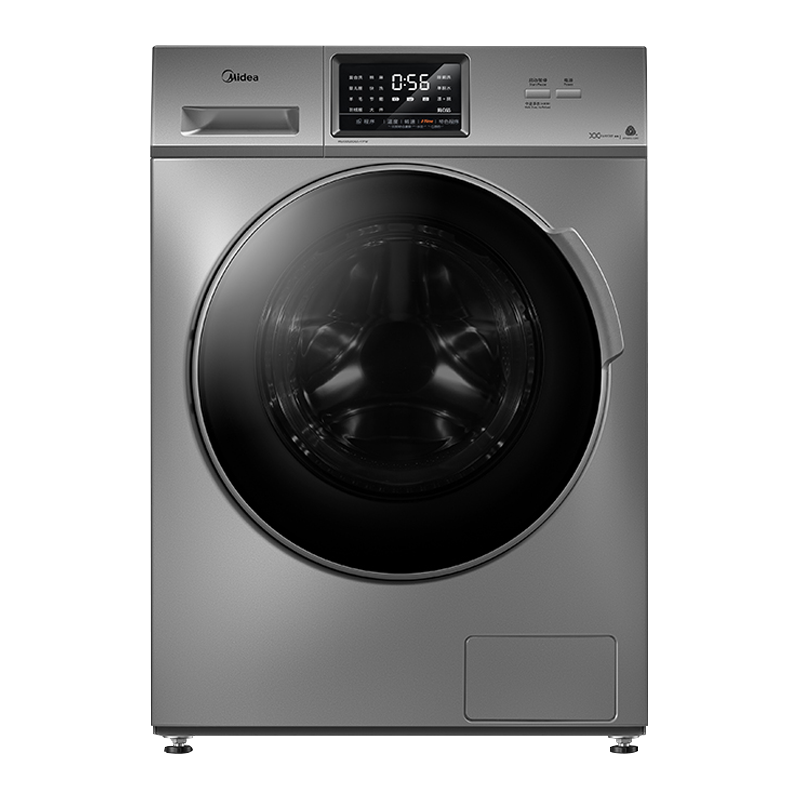 PLUS会员：美的（Midea）滚筒洗衣机 10公斤 变频全自动 MG100S31DG5-Y1YW 1493元包
