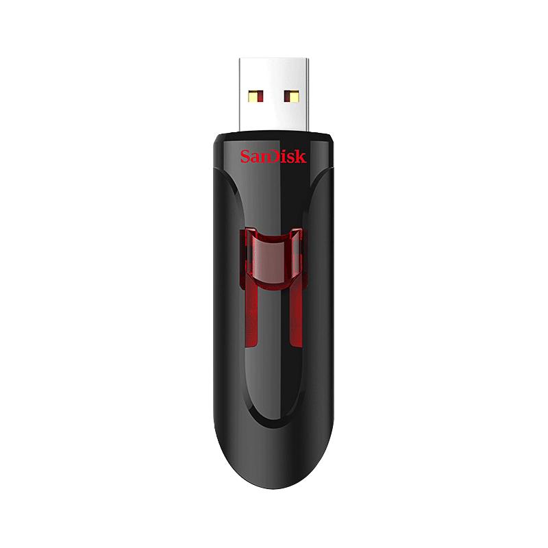 闪迪 酷系列 酷悠 CZ600 USB 3.0 U盘 黑色 64GB USB 89.9元