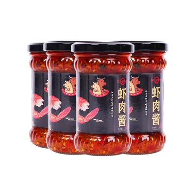 石钟东坡 香辣虾肉酱188g瓶 7.9元
