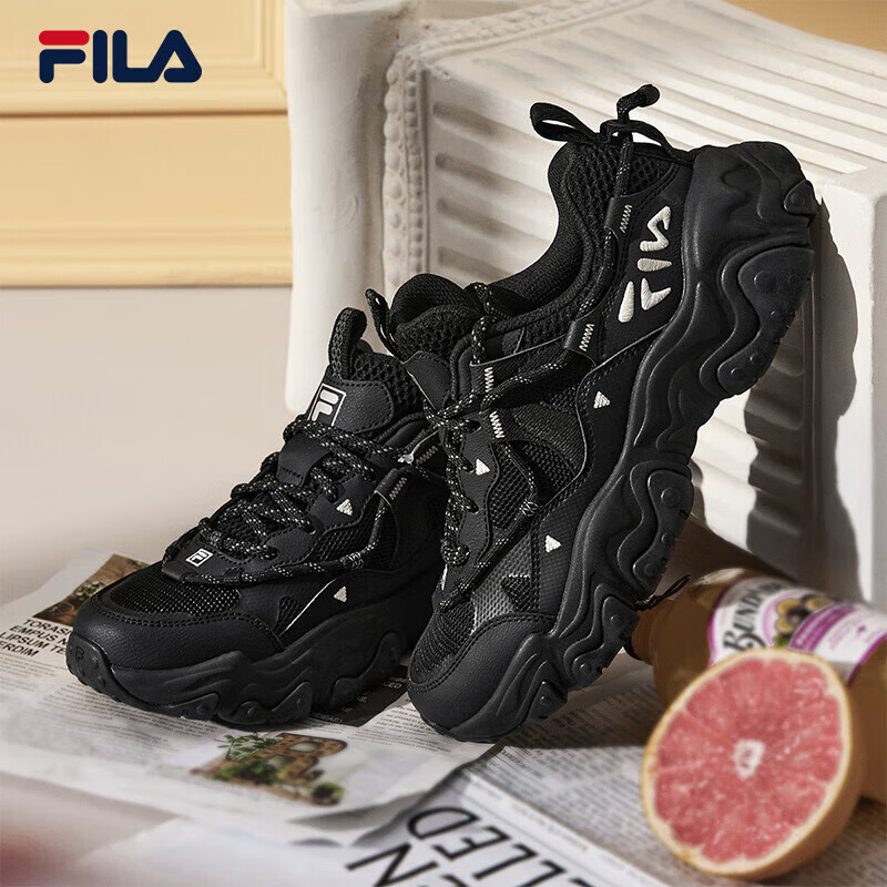 FILA 斐乐 女款老爹鞋 100094706176 357.29元（需买2件，需用券）