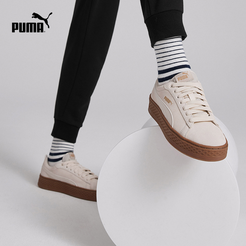 88VIP：PUMA 彪马 女子休闲鞋SMASH PLATFORM366488 236.55元（需用券）