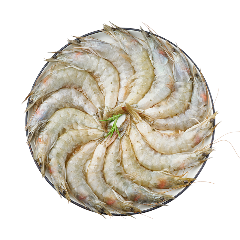 移动端、京东百亿补贴：国联 国产大虾 净重1.8kg 90-108只 盒装活冻 62.54元（