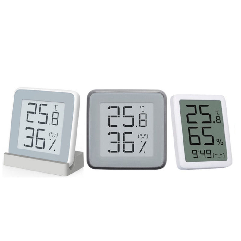 秒秒测 电子温湿度计家用室内婴儿房高精准高精度墨水屏数显传感器温度表