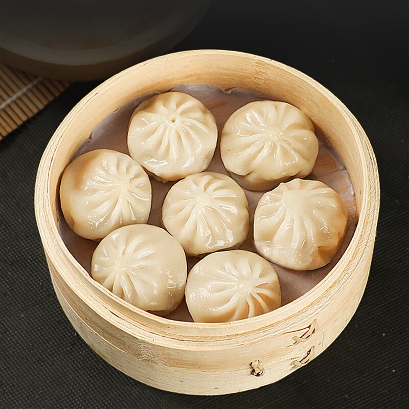 美食湾开封灌汤包风味小笼包280g儿童老人上班族营养早餐主食速食速冻