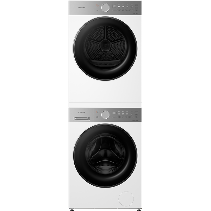 东芝 白珍珠系列 DG-10T16BW+DH-10T16BW 热泵洗烘套装 5816.87元