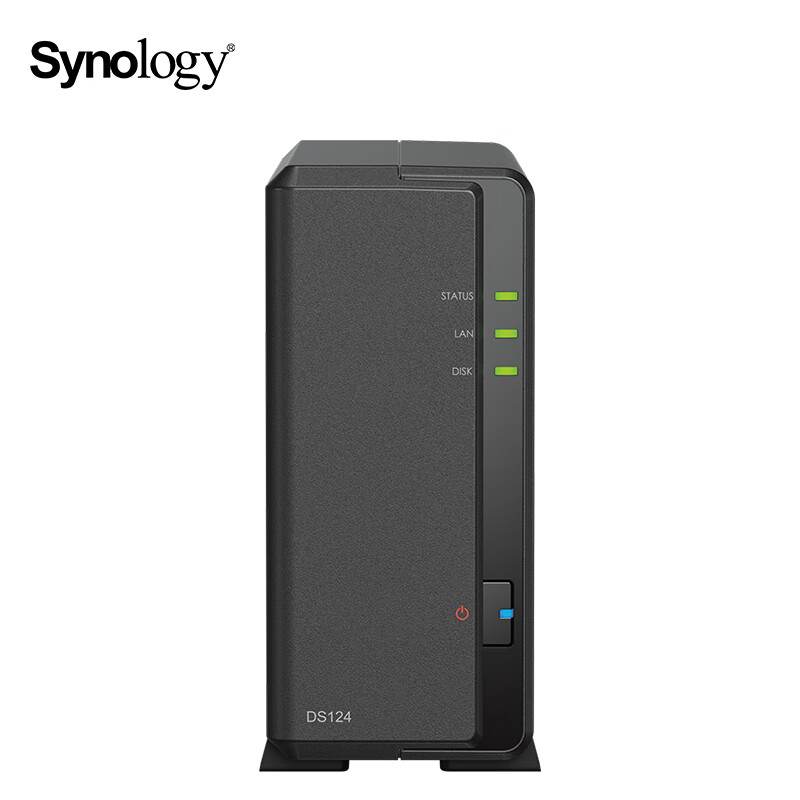 最后4小时、88VIP：Synology 群晖 DS124 单盘位 NAS网络存储服务器 无盘 1100元（