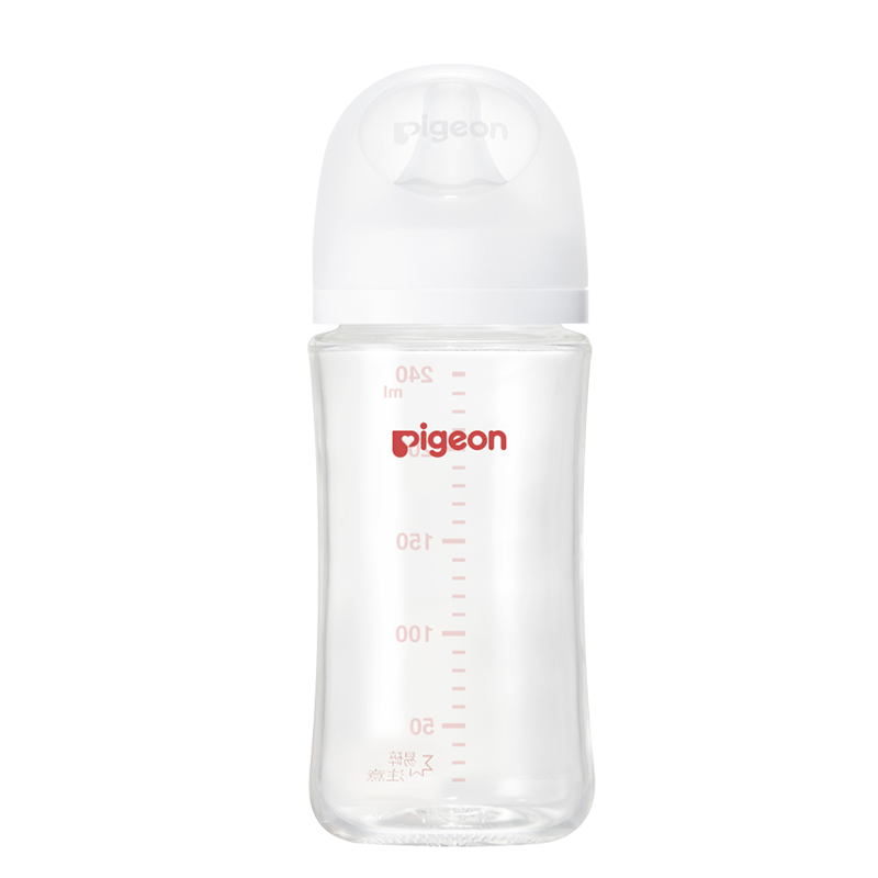 88VIP：Pigeon 贝亲 奶瓶新生婴儿宽口径玻璃奶瓶 80-240ml 防胀气0到6个月+ 90.63元（需用券）