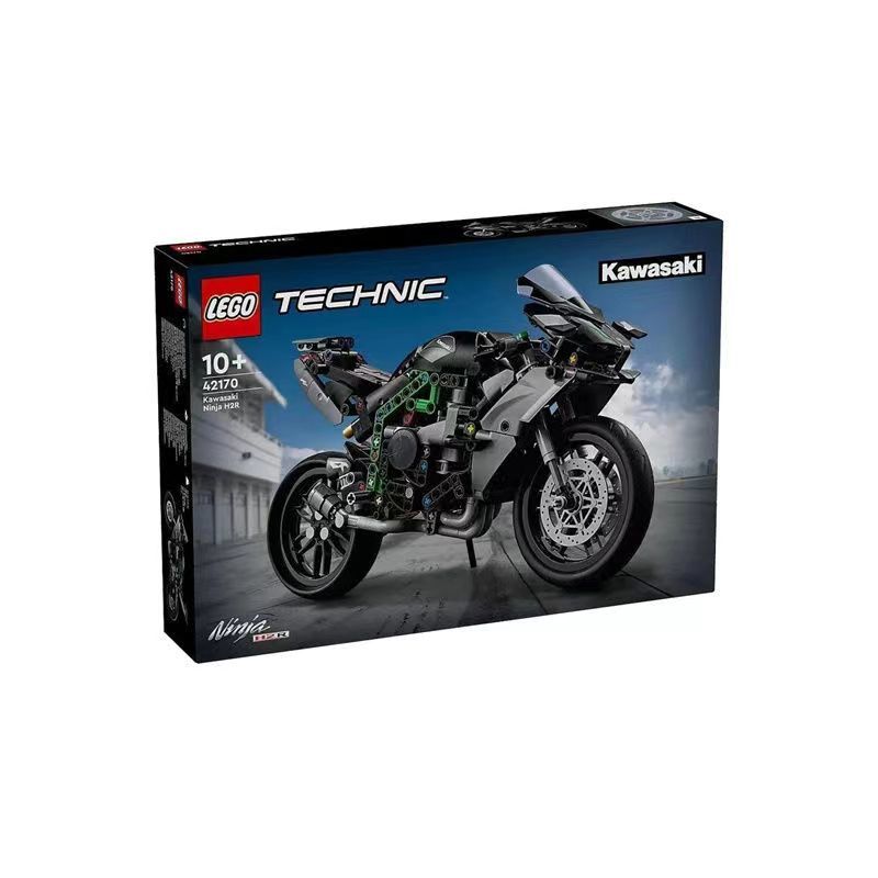 百亿补贴：LEGO 乐高 科技组系列42170川崎摩托H2R男女生拼搭益智积木玩具 399