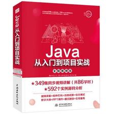 《Java从入门到项目实战》（全程视频版） 49.9元
