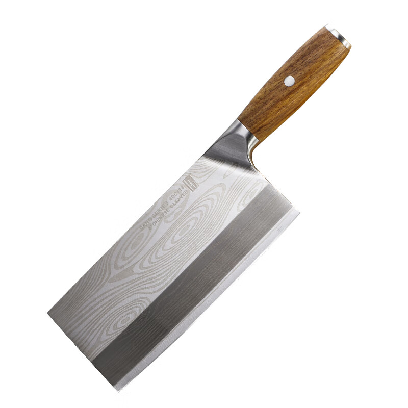 tuoknife 拓 桑梨系列 DV01Y-3 斩切刀(不锈钢、19.3cm) 59元