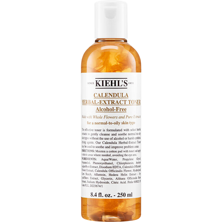 plus会员：Kiehls 科颜氏 金盏花植萃爽肤水 250ml 134.55元 （需用券）