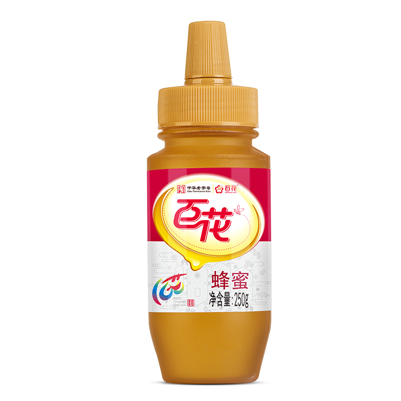 88VIP：百花 中华蜂蜜百花牌蜂蜜250g/瓶 12.16元