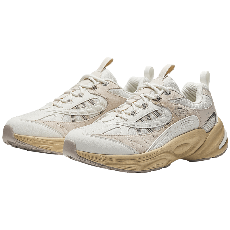 安踏 探界2 专业户外徒步运动鞋女 革网耐磨抓地登山鞋 跑步鞋 女鞋 101元（