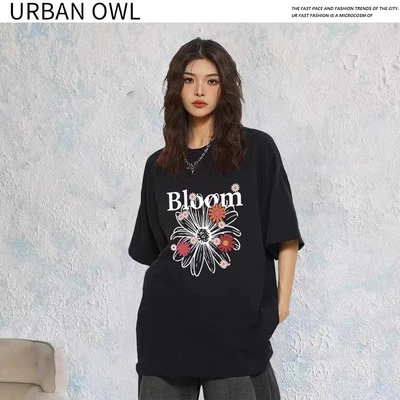 URBAN OWL 短袖T恤 纯棉 任选4件 单件到手价9.9元;4件39.9元