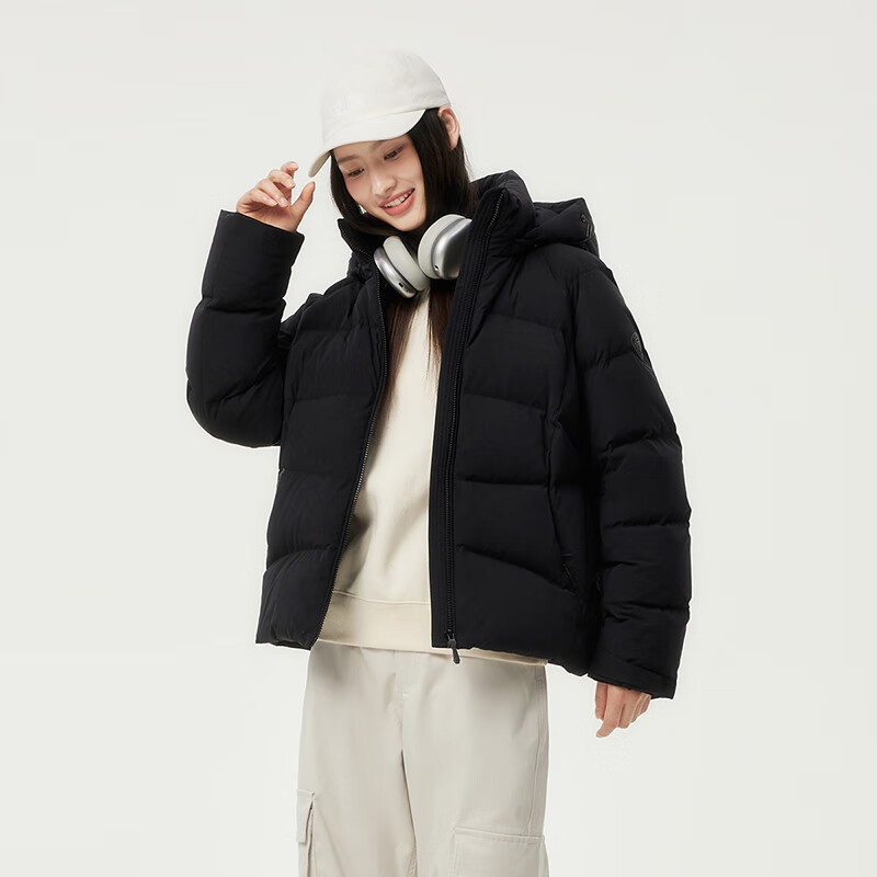 坦博尔 鸭绒加厚高充绒羽绒服短款 TBF550386D 439元