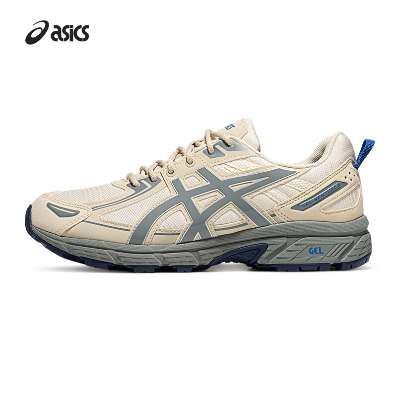 ASICS 亚瑟士 男女越野耐磨跑步鞋 GEL-VENTURE 6 白色/米色 39 465元