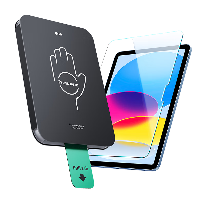 億色 iPad Air 7/6 鋼化膜 iPad 11/10 A16 高清膜 2片裝 94.5元