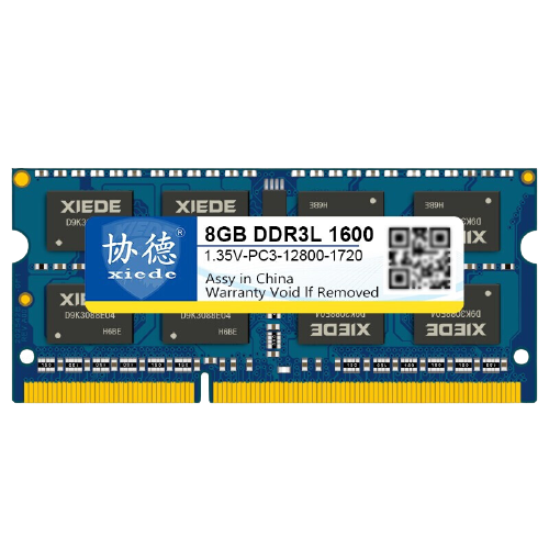 xiede 协德 PC3-12800 DDR3L 1600MHz 笔记本内存 8GB 43元（需用券）