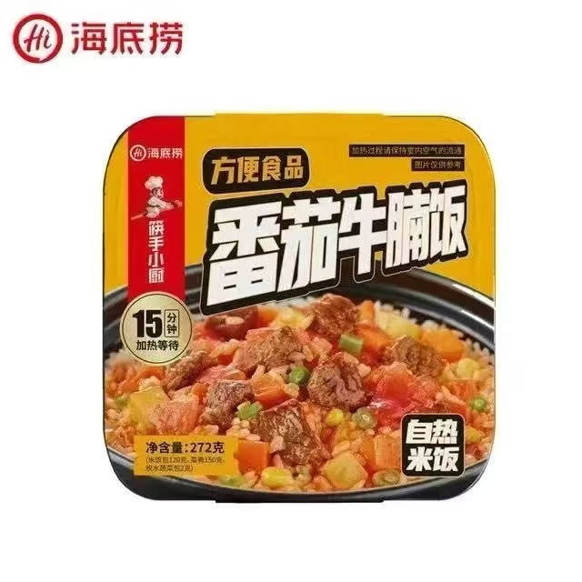 海底捞 番茄牛腩自热米饭*6盒任选（赠锅巴多件） 合8.23元/件（6件任选，共