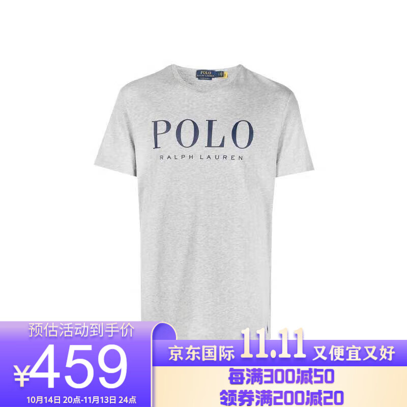 RALPH LAUREN 拉夫劳伦 男士短袖T恤 710860829 154.71元