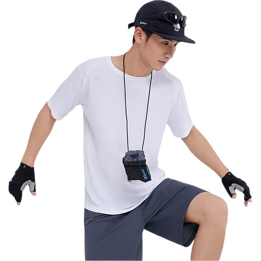 京东京造 男士凉感速干运动T恤 白色 XL 31.05元