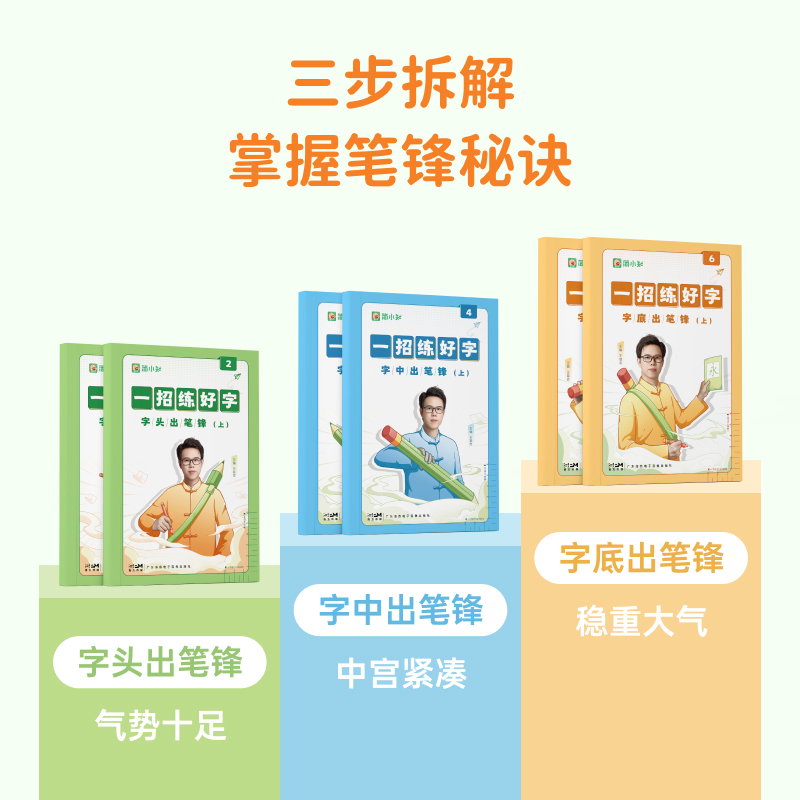 简小知 正楷控笔训练字帖》全7册（赠练字本） 10元（需用券）