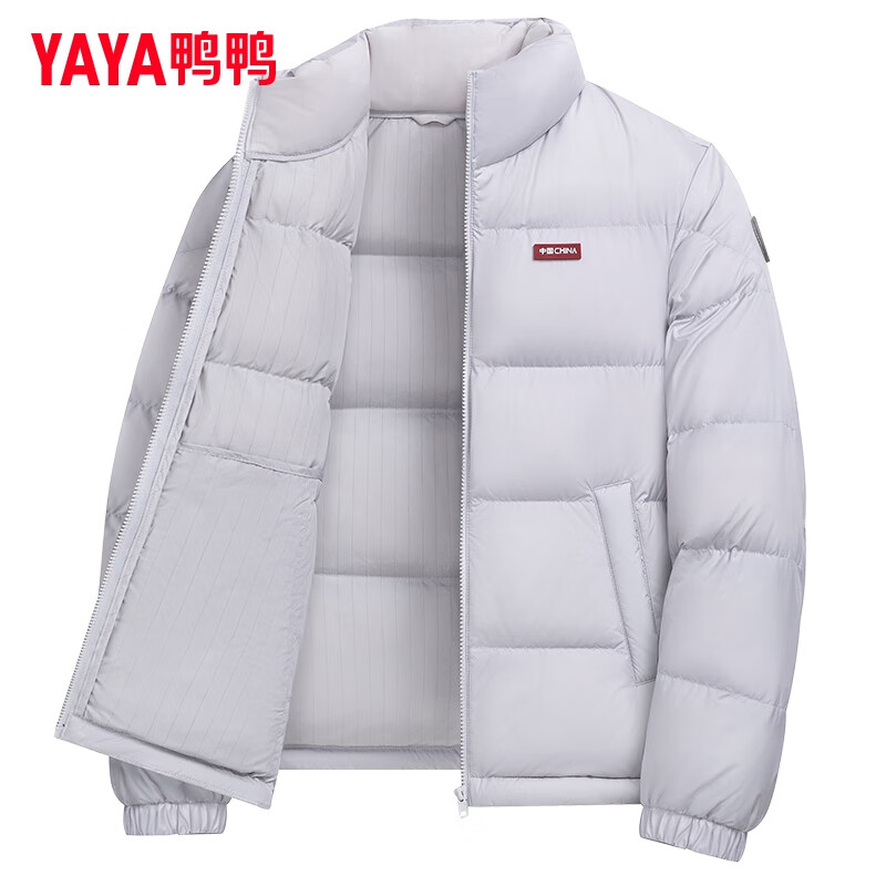 YAYA 鸭鸭 中国航天系列 高充绒加厚短款90绒面包 139元包邮（需领券）