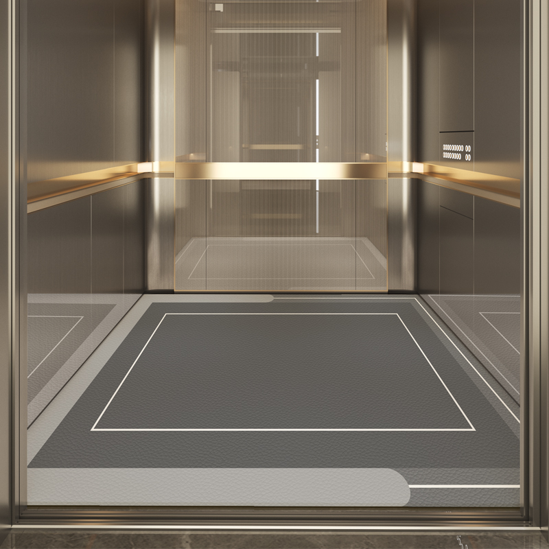 银锦 电梯轿厢地板专用地垫定制logo轿厢地毯加厚定做印字防滑耐磨垫子 38