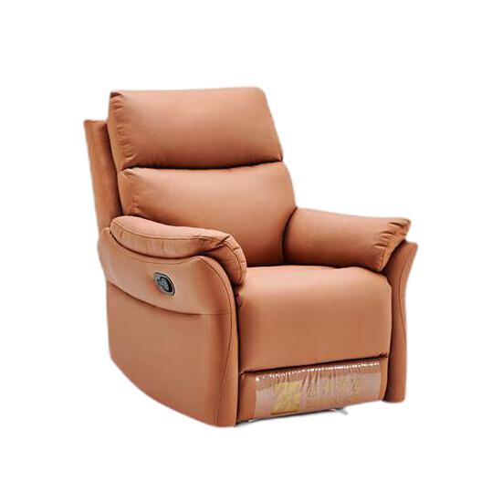 ZUOYOU 左右家私 DZY6010 科技布单人沙发椅 暮光橙 手动款 809.15元