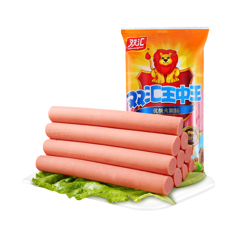 旅途零食：双汇 王中王火腿肠40g*6支 5.55元淘金币到手5.4元