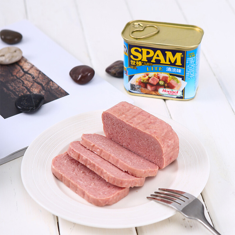 SPAM 世棒 午餐肉罐头 清淡味 340g 14.94元