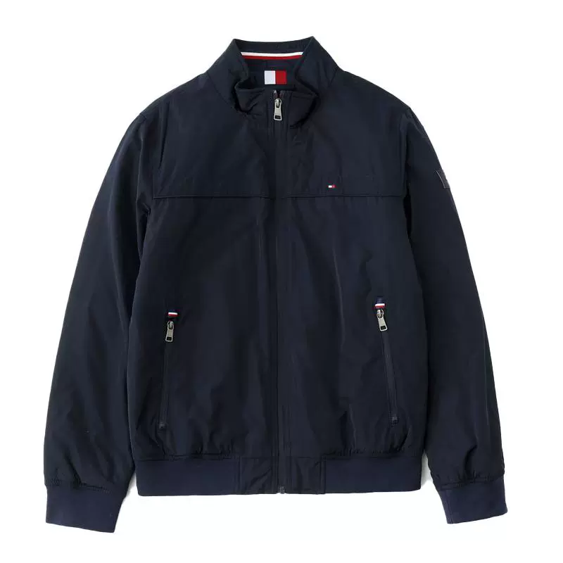 TOMMY HILFIGER 汤米立领保暖飞行夹克男休闲舒适厚款外套 ￥711.55