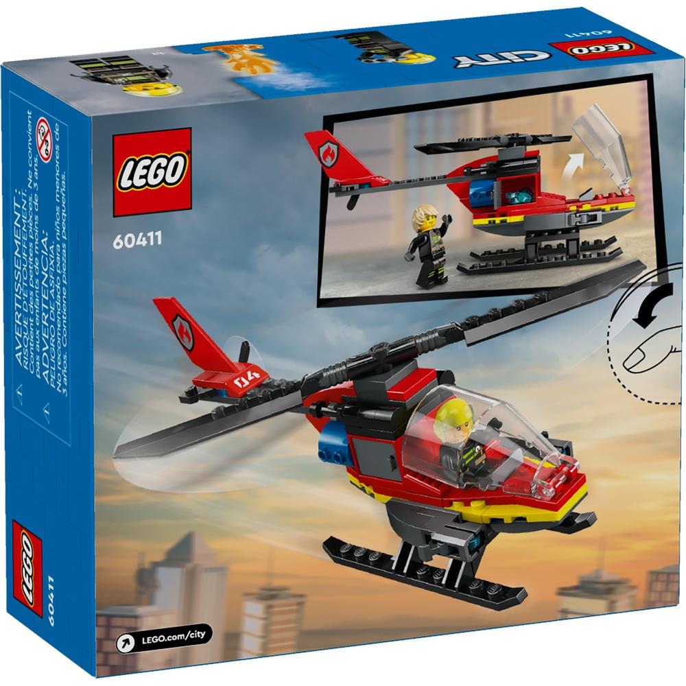 LEGO 乐高 城市系列 60411 消防直升机 59.06元（需用券）