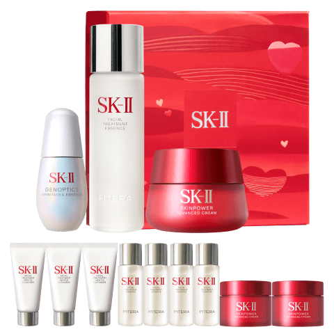 京东百亿补贴、PLUS会员：SK-II 情人节限定明星三件套 （神仙水230ml+面霜50g+