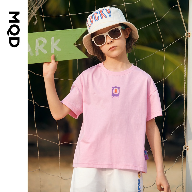 MQD童装 男女同款短袖T恤 多色可选 38.21元包邮